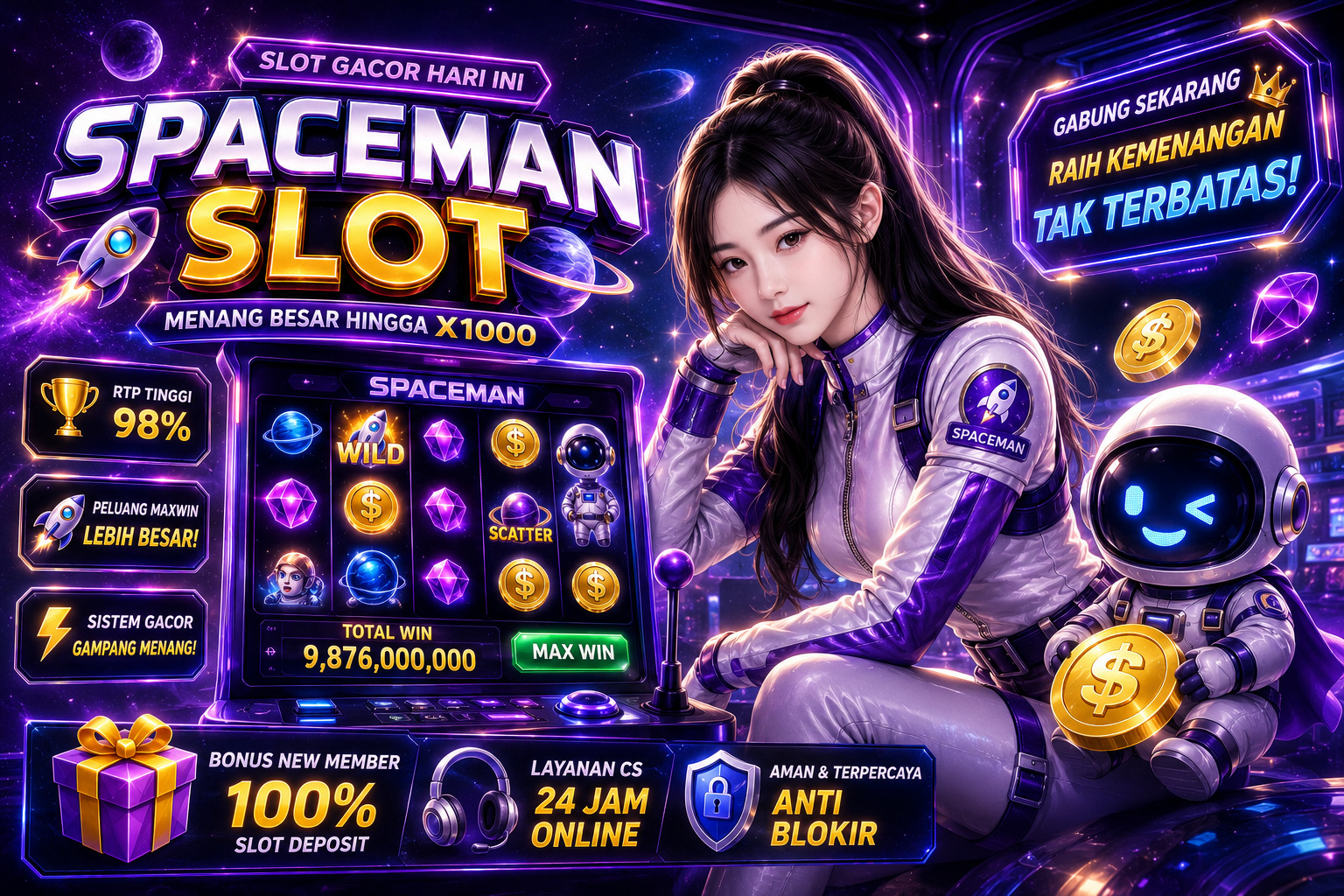 Situs Spaceman yang Banyak Dicari Pengguna Baru